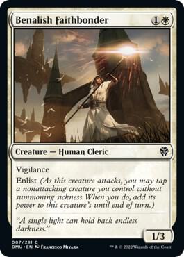 Benalish Faithbonder - 7: Dominaria United