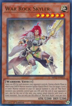 War Rock Skyler - MP22-EN054: 2022 Tin of the Pharaoh's Gods