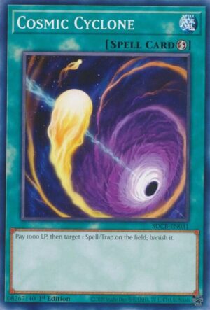 Cosmic Cyclone - SDCB-EN031: Structure Deck: Legend of the Crystal Beasts