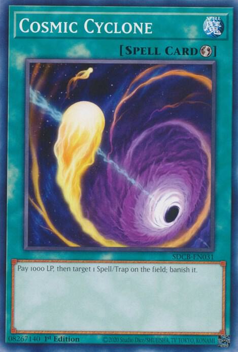 Cosmic Cyclone - SDCB-EN031: Structure Deck: Legend of the Crystal Beasts