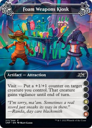 Foam Weapons Kiosk (4-6) - 211: Unfinity