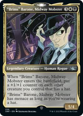 "Brims" Barone, Midway Mobster (Showcase) - 256: Unfinity