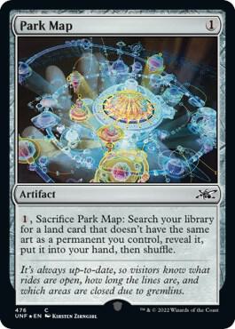 Park Map (Galaxy Foil) - 476: Unfinity