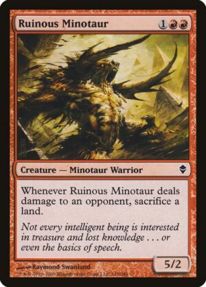Ruinous Minotaur - 145: Zendikar