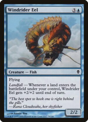 Windrider Eel - 78: Zendikar