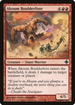 Akoum Boulderfoot - 134: Rise of the Eldrazi