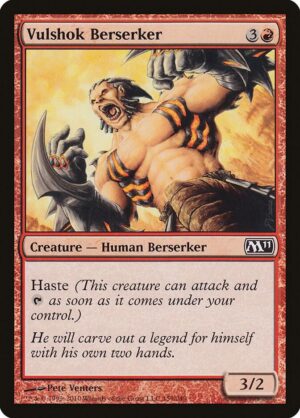 Vulshok Berserker - 159: Magic 2011 (M11)