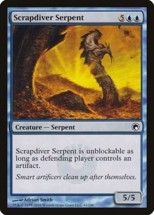 Scrapdiver Serpent - 41: Scars of Mirrodin