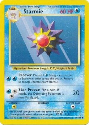 Starmie - 064/102: Base Set