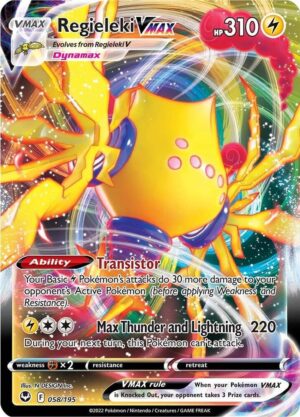 Regieleki VMAX - 058/195: SWSH12: Silver Tempest