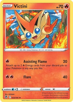 Victini - 023/195: SWSH12: Silver Tempest