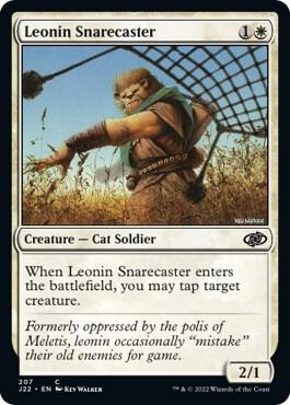 Leonin Snarecaster - 207: Jumpstart 2022