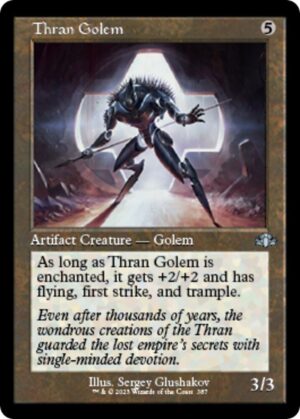 Thran Golem (Retro Frame) - 387: Dominaria Remastered
