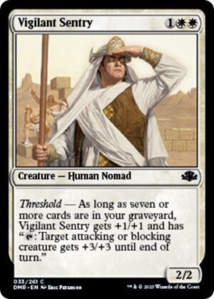 Vigilant Sentry - 33: Dominaria Remastered