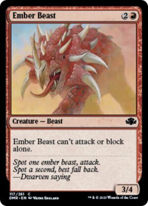 Ember Beast - 117: Dominaria Remastered