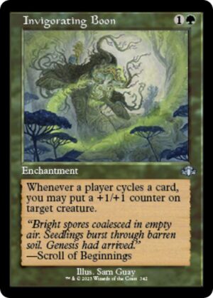 Invigorating Boon (Retro Frame) - 342: Dominaria Remastered