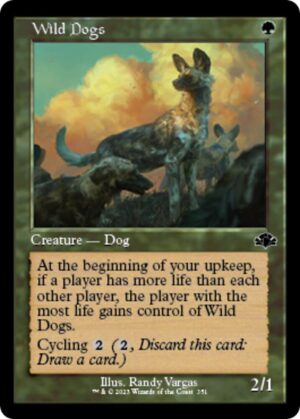 Wild Dogs (Retro Frame) - 351: Dominaria Remastered