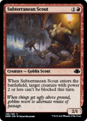 Subterranean Scout - 143: Dominaria Remastered