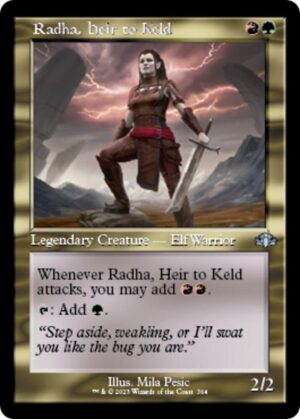 Radha, Heir to Keld (Retro Frame) - 364: Dominaria Remastered