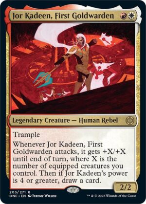 Jor Kadeen, First Goldwarden - 203: Phyrexia: All Will Be One