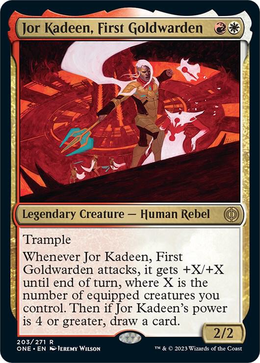 Jor Kadeen, First Goldwarden - 203: Phyrexia: All Will Be One