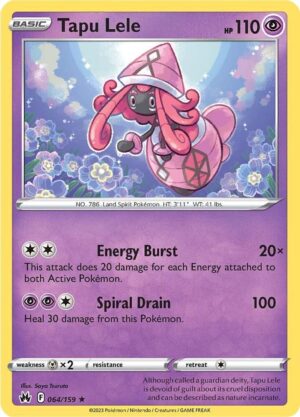 Tapu Lele - 064/159: Crown Zenith