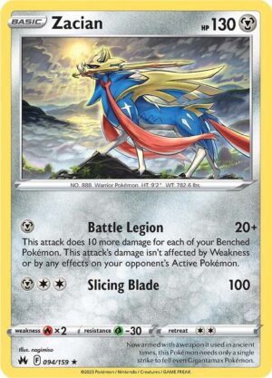 Zacian - 094/159: Crown Zenith