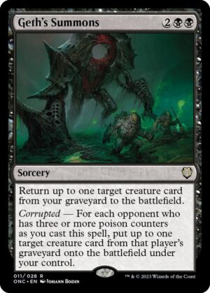 Geth's Summons - 11: Commander: Phyrexia: All Will Be One