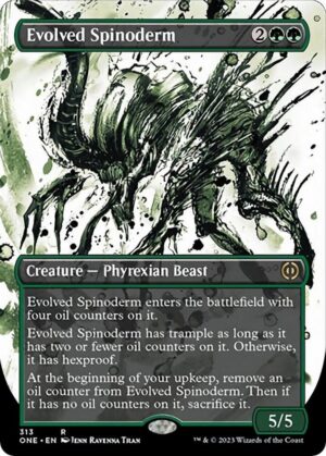 Evolved Spinoderm (Showcase) - 313: Phyrexia: All Will Be One
