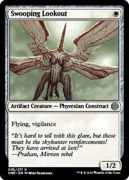 Swooping Lookout - 35: Phyrexia: All Will Be One