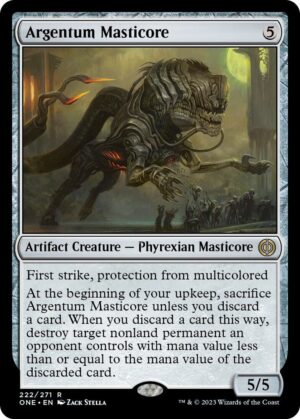 Argentum Masticore - 222: Phyrexia: All Will Be One