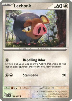 Lechonk - 154/198 - 154/198: SV01: Scarlet & Violet Base Set