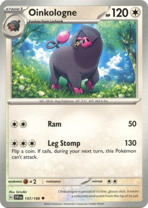 Oinkologne - 157/198: SV01: Scarlet & Violet Base Set