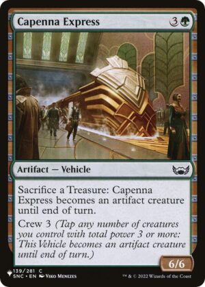 Capenna Express - 139/281: The List Reprints