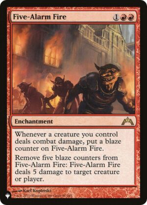 Five-Alarm Fire - 91/249: The List Reprints