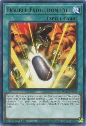 Double Evolution Pill - WISU-EN053: Wild Survivors