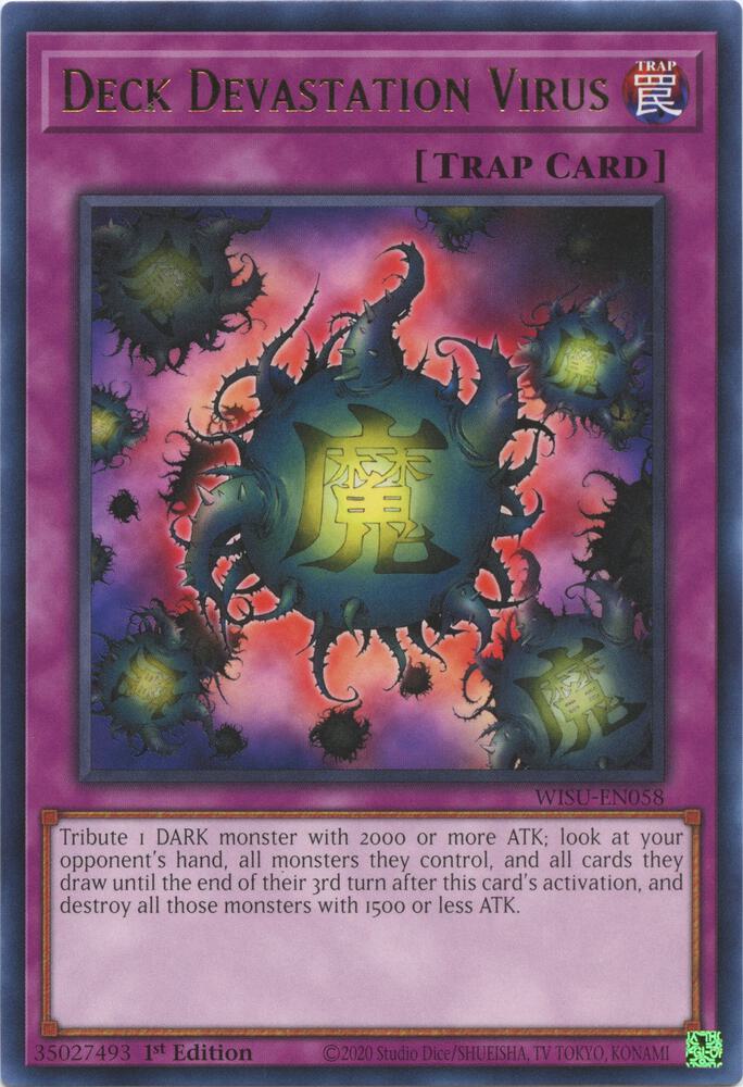 Deck Devastation Virus - WISU-EN058: Wild Survivors