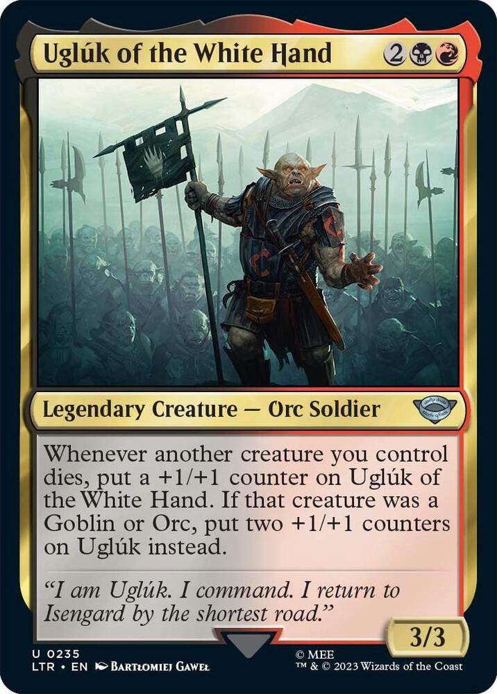 Ugluk of the White Hand - 235: Universes Beyond: The Lord of the Rings: Tales of Middle-earth