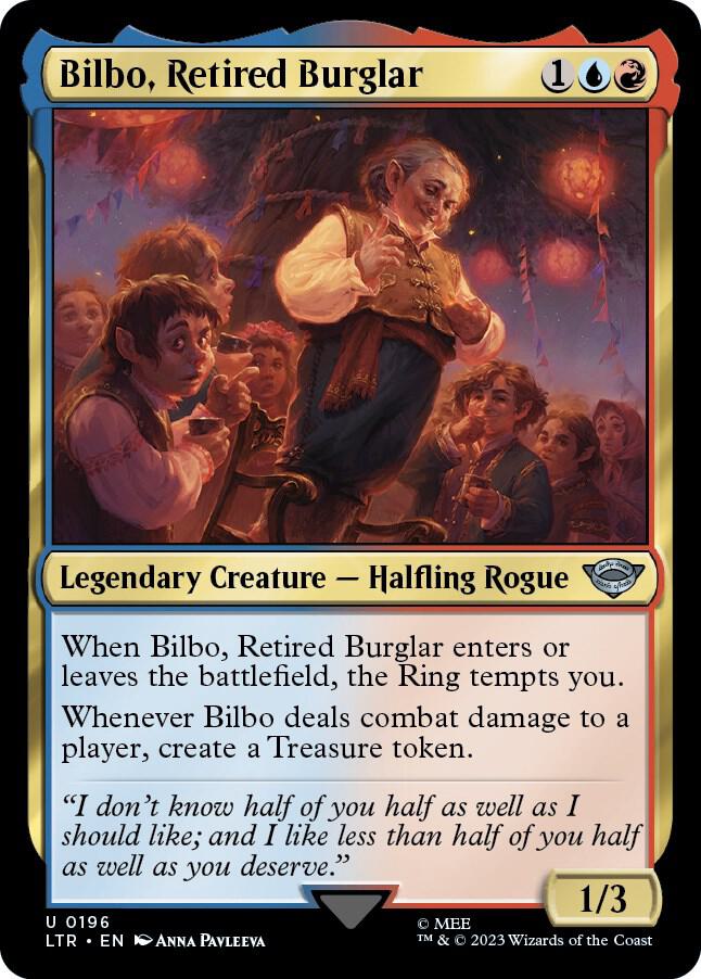 Bilbo, Retired Burglar - 196: Universes Beyond: The Lord of the Rings: Tales of Middle-earth