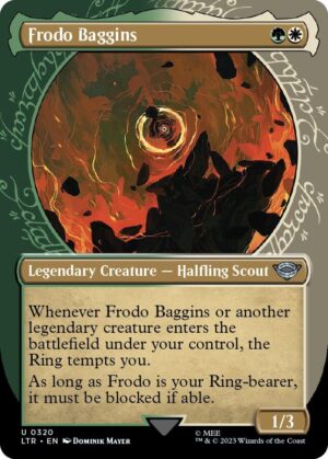 Frodo Baggins (Showcase) - 320: Universes Beyond: The Lord of the Rings: Tales of Middle-earth