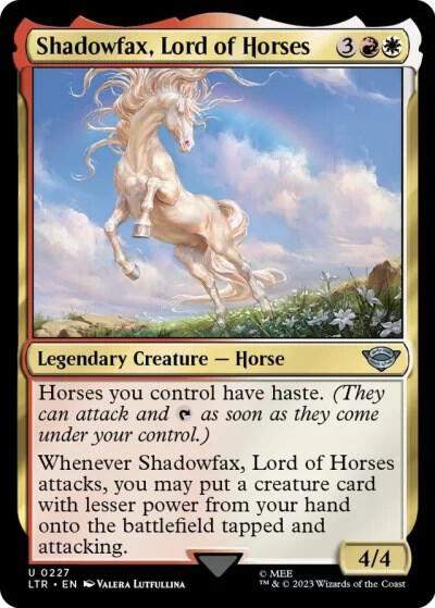 Shadowfax, Lord of Horses - 227: Universes Beyond: The Lord of the Rings: Tales of Middle-earth