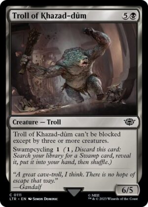 Troll of Khazad-dum - 111: Universes Beyond: The Lord of the Rings: Tales of Middle-earth