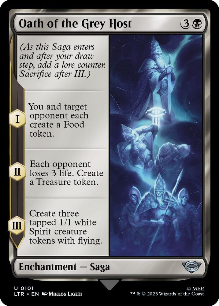 Oath of the Grey Host - 101: Universes Beyond: The Lord of the Rings: Tales of Middle-earth