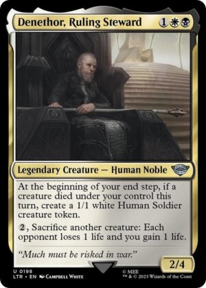 Denethor, Ruling Steward - 198: Universes Beyond: The Lord of the Rings: Tales of Middle-earth