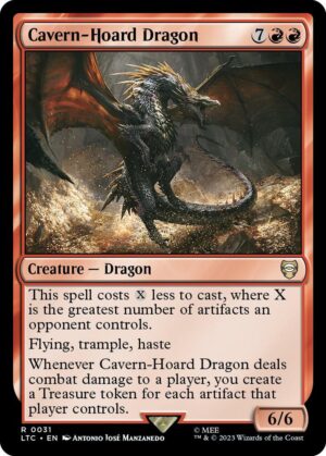 Cavern-Hoard Dragon - 31: Commander: The Lord of the Rings: Tales of Middle-earth