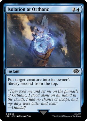 Isolation at Orthanc - 57: Universes Beyond: The Lord of the Rings: Tales of Middle-earth