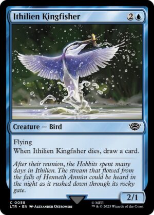 Ithilien Kingfisher - 58: Universes Beyond: The Lord of the Rings: Tales of Middle-earth