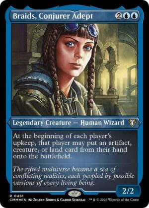 Braids, Conjurer Adept (Foil Etched) - 481: Commander Masters