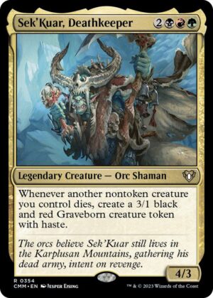 Sek'Kuar, Deathkeeper - 354: Commander Masters