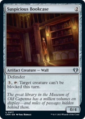 Suspicious Bookcase - 977: Commander Masters